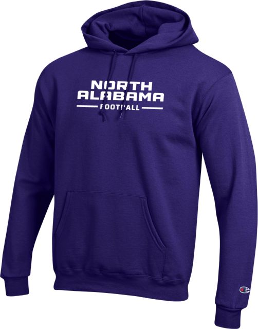 North Alabama Champion Fleece Hoodie Football UNA - ONLINE ONLY