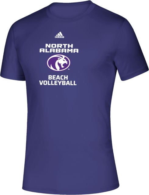 North Alabama Adidas Creator Performance Tee Beach Volleyball UNA Adidas - ONLINE ONLY