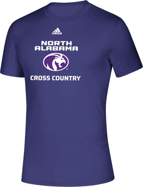 North Alabama Adidas Creator Performance Tee Cross Country UNA Adidas - ONLINE ONLY