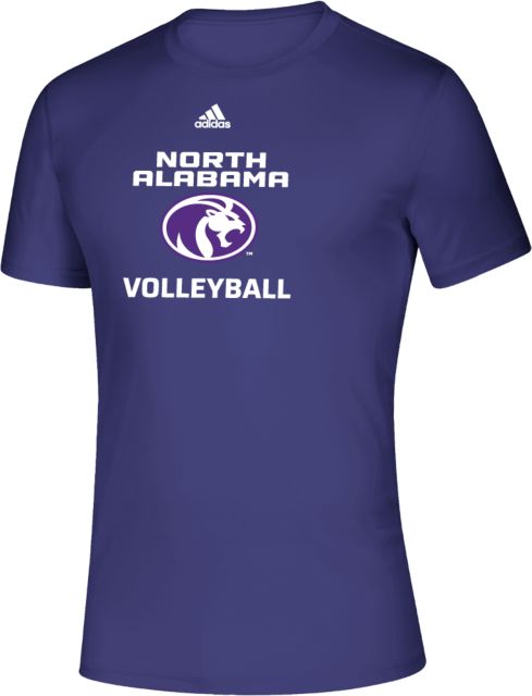 North Alabama Adidas Creator Performance Tee Volleyball UNA Adidas - ONLINE ONLY