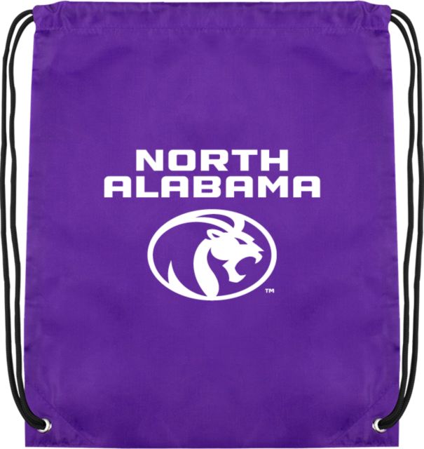 North Alabama Drawstring Backpack UNA Lion - ONLINE ONLY