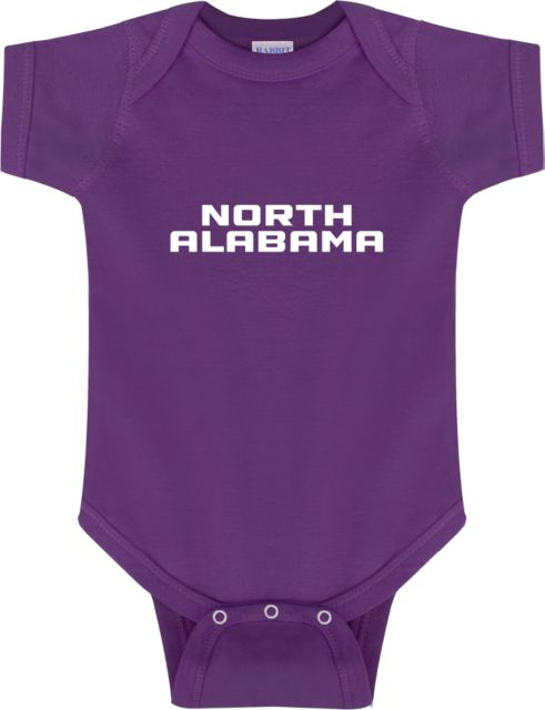 North Alabama Infant Bodysuit North Alabama Wordmark Vertical - ONLINE ONLY