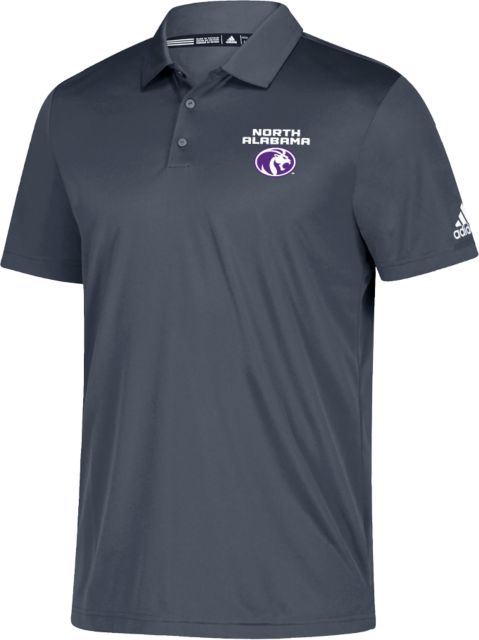 North Alabama Adidas Onix Grind Polo UNA Lion - ONLINE ONLY