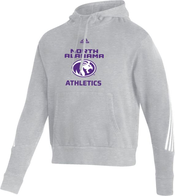 North Alabama Adidas Heather Pullover Hood Athlertics UNA Adidas - ONLINE ONLY