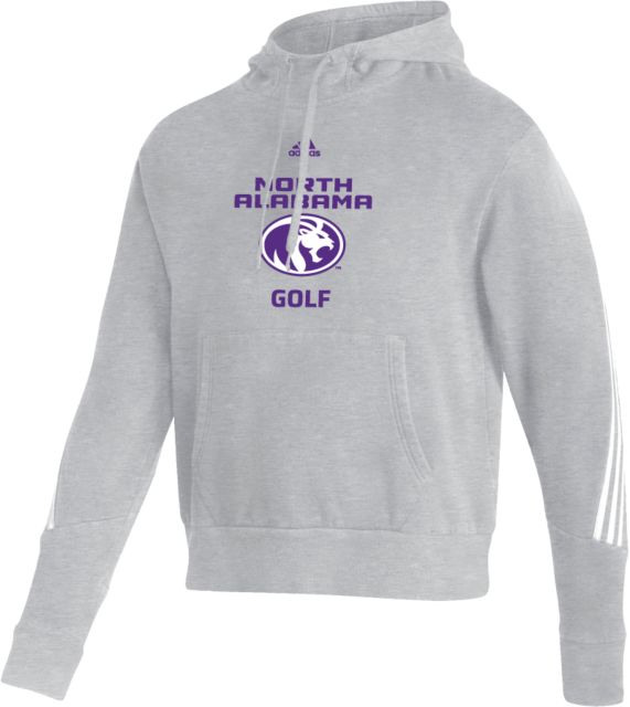 North Alabama Adidas Heather Pullover Hood Golf UNA Adidas - ONLINE ONLY