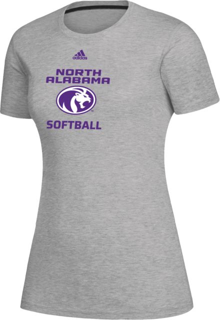 North Alabama Adidas Womens Creator Performance  Tee Softball UNA Adidas - ONLINE ONLY