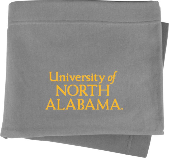 North Alabama Sweatshirt Blanket Institutional Wordmark - ONLINE ONLY