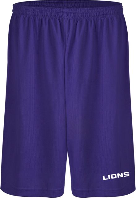 North Alabama Performance Classic 9 Inch Short Lions Wordmark - ONLINE ONLY