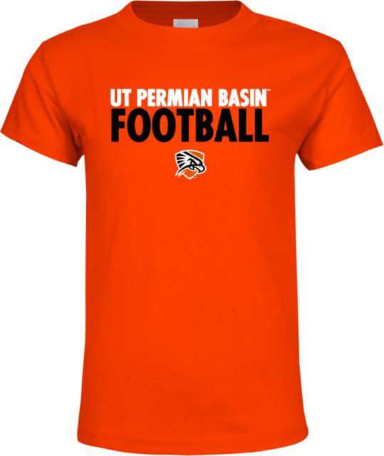 UT Permian Basin Youth T Shirt UT Permian Basin Football Stacked - ONLINE ONLY