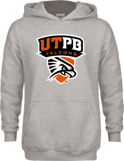 UT Permian Basin Youth Fleece Hood Official Logo - ONLINE ONLY
