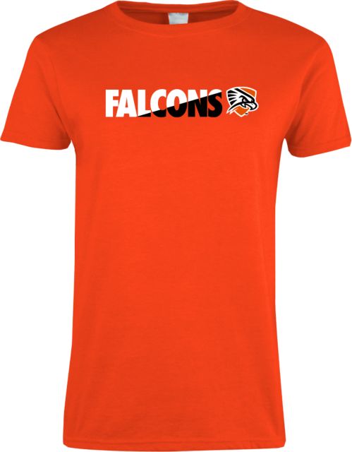 UT Permian Basin Ladies T Shirt Falcons Split Two-Tone - ONLINE ONLY