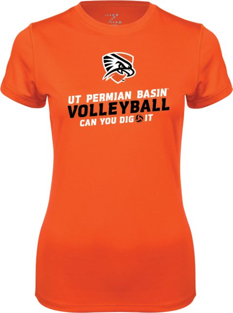 UT Permian Basin Ladies Syntrel Performance Tee Volleyball Can You Dig It - ONLINE ONLY