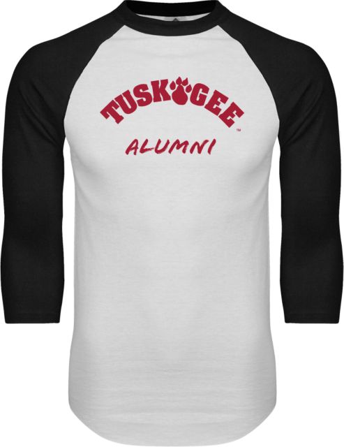 Tuskegee Raglan Baseball T Shirt Alumni - ONLINE ONLY