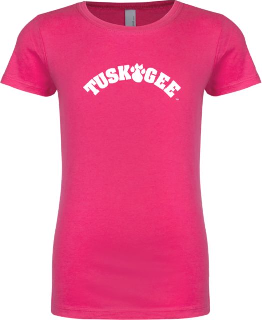 Tuskegee Next Level Girls Fashion Fit T Shirt Arched Tuskegee - ONLINE ONLY