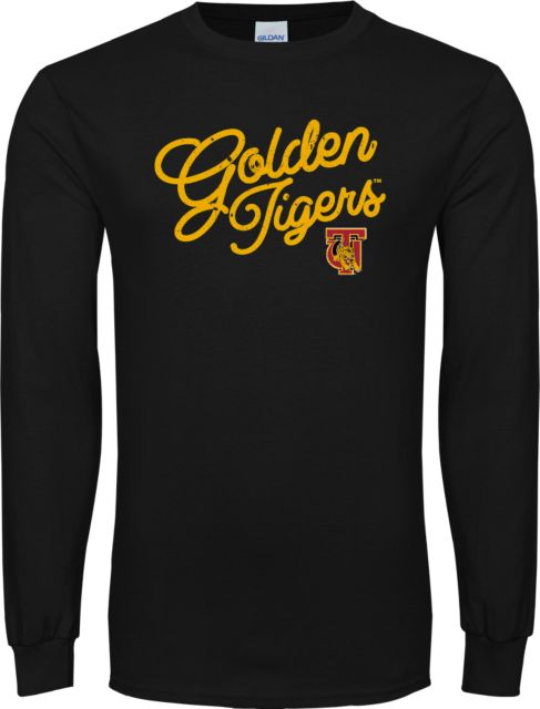 Tuskegee Long Sleeve T Shirt Golden Tigers Script - ONLINE ONLY