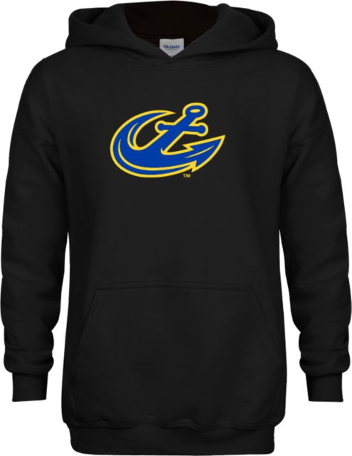 Maine Maritime Youth Fleece Hoodie Anchor Athletic Mark- ONLINE ONLY