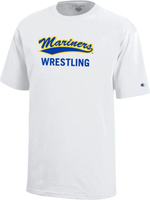 Maine Maritime Youth Champion Short Sleeve Tee Wrestling Mariners- ONLINE ONLY