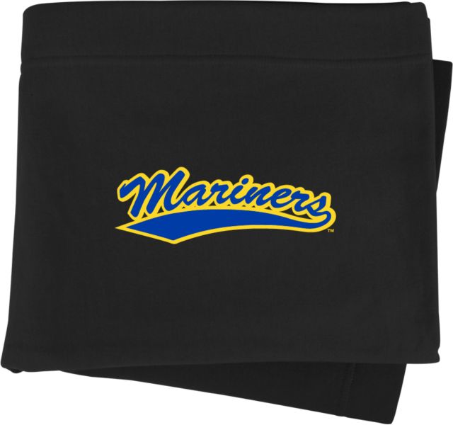 Maine Maritime Sweatshirt Blanket Mariners Athletic Mark- ONLINE ONLY