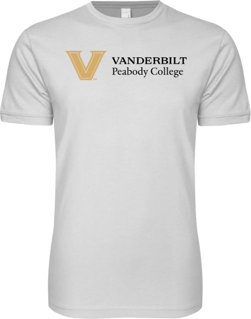 Vanderbilt Next Level SoftStyle T Shirt Vanderbilt - Peabody College Flat - ONLINE ONLY