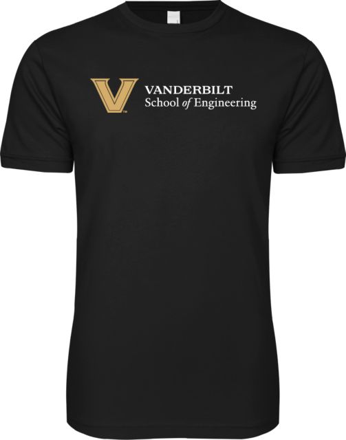 Vanderbilt Next Level SoftStyle T Shirt Vanderbilt - School of Engineering - Flat - ONLINE ONLY