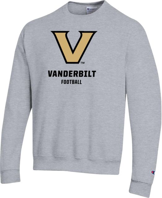 Vanderbilt Champion Fleece Crew Vanderbilt Football Lockup - ONLINE ONLY