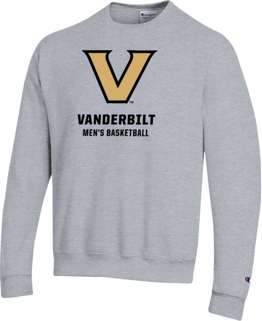 Vanderbilt Champion Fleece Crew Vanderbilt Mens Basketball Lockup - ONLINE ONLY