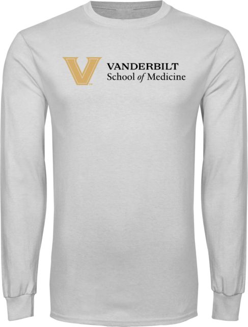 Vanderbilt Long Sleeve T Shirt Vanderbilt - School of Medicine - Flat - ONLINE ONLY