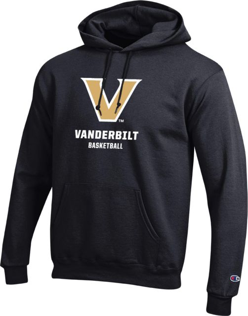 Vanderbilt Champion Fleece Hoodie Vanderbilt Basketball Lockup - ONLINE ONLY