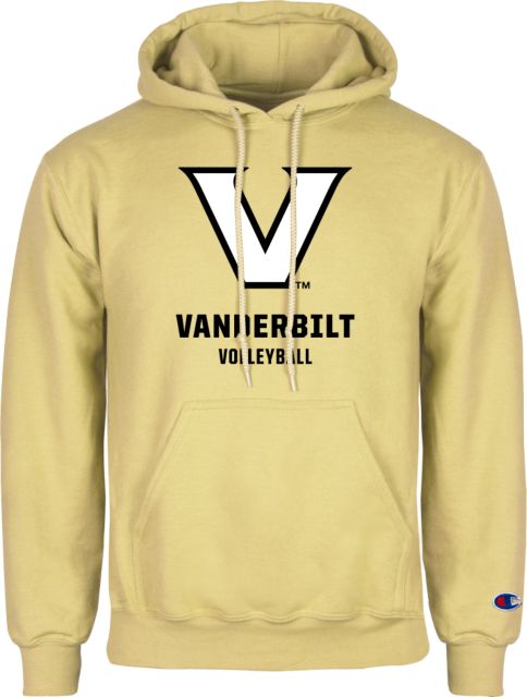 Vanderbilt Champion Fleece Hoodie Vanderbilt Volleyball Lockup