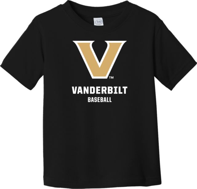 Vanderbilt Toddler T Shirt Vanderbilt Baseball Lockup - ONLINE ONLY