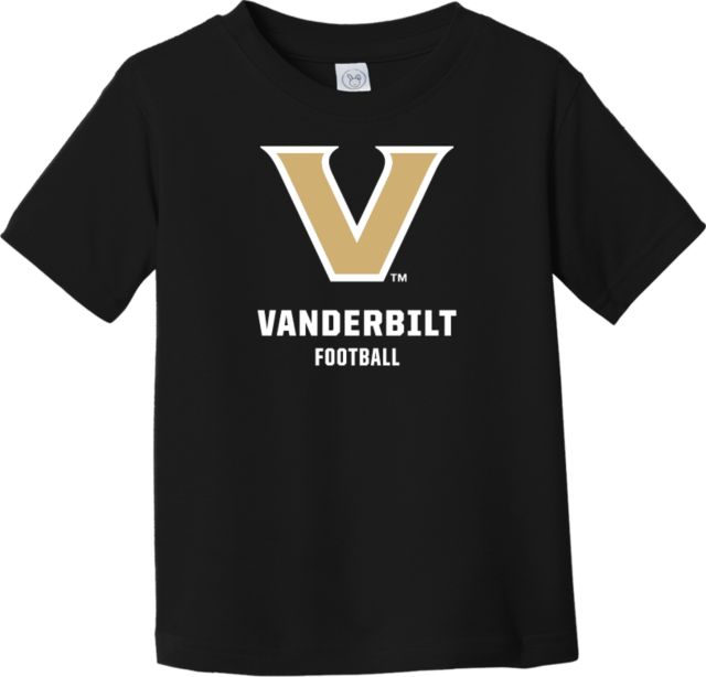 Vanderbilt Toddler T Shirt Vanderbilt Football Lockup - ONLINE ONLY