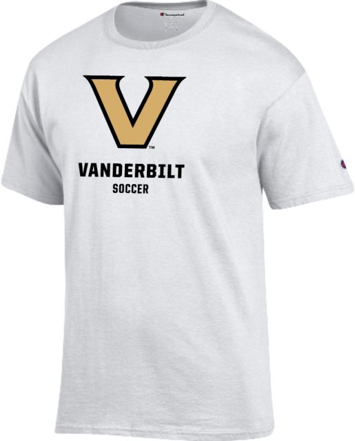 Vanderbilt Champion T Shirt Vanderbilt Soccer Lockup - ONLINE ONLY