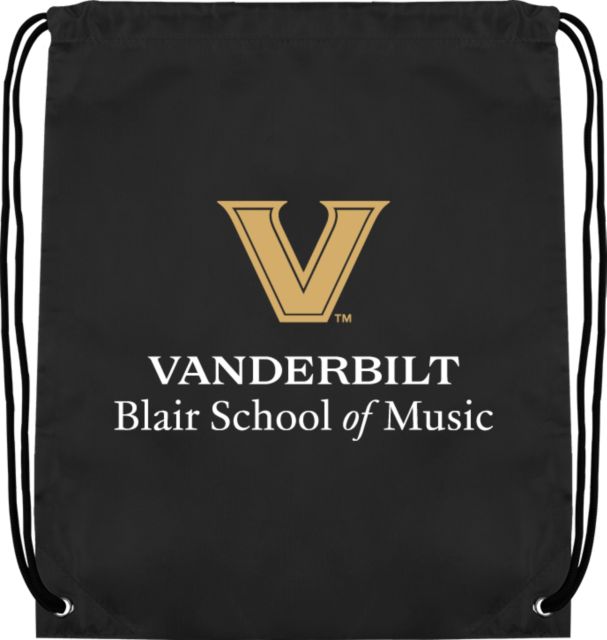 Vanderbilt Drawstring Backpack Vanderbilt - Blair School of Music - ONLINE ONLY
