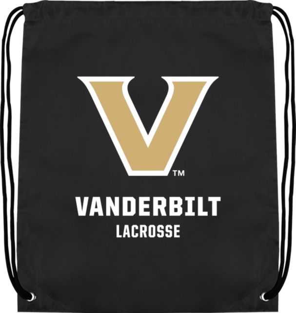 Vanderbilt Drawstring Backpack Vanderbilt Lacrosse Lockup - ONLINE ONLY