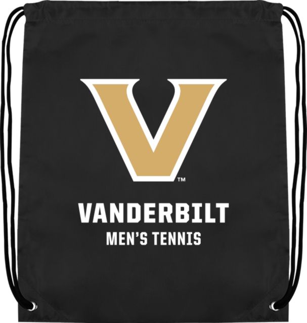 Vanderbilt Drawstring Backpack Vanderbilt Mens Tennis Lockup - ONLINE ONLY