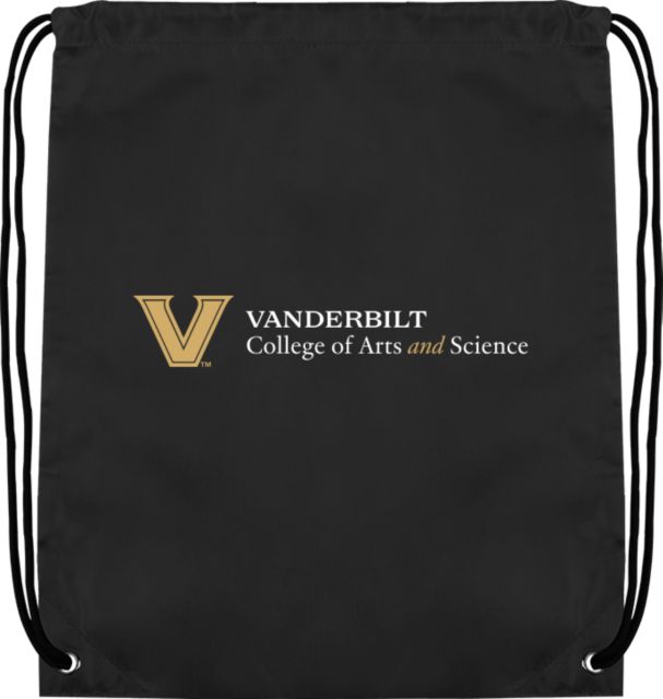Vanderbilt Drawstring Backpack Vanderbilt - College of Arts and Science - Flat - ONLINE ONLY