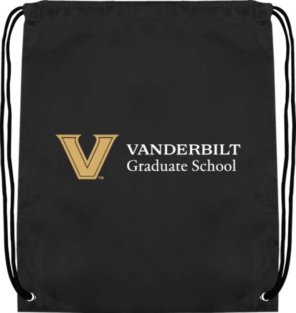 Vanderbilt Drawstring Backpack Vanderbilt Graduate School Flat ONLINE ONLY