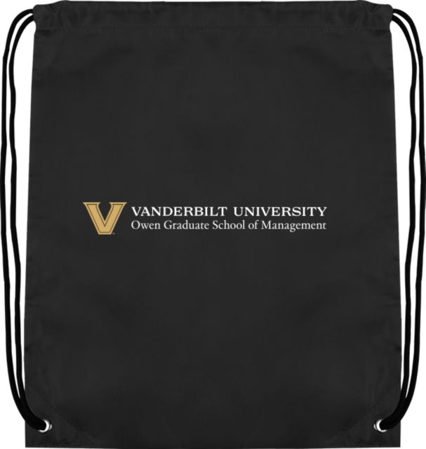 Vanderbilt Drawstring Backpack Vanderbilt - Owen Graduate School of Mangement Flat - ONLINE ONLY