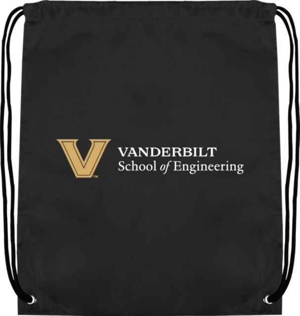 Vanderbilt Drawstring Backpack Vanderbilt - School of Engineering - Flat - ONLINE ONLY