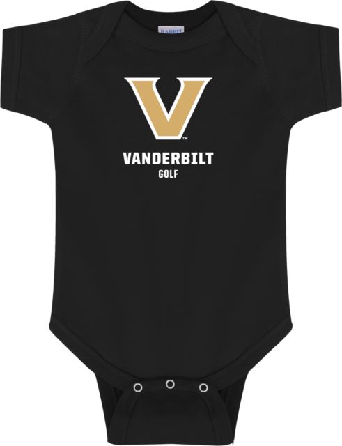 Vanderbilt Infant Bodysuit Vanderbilt Golf Lockup - ONLINE ONLY