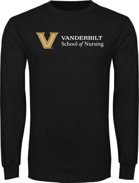 Vanderbilt Long Sleeve T Shirt Vanderbilt - School of Nursing Flat - ONLINE ONLY