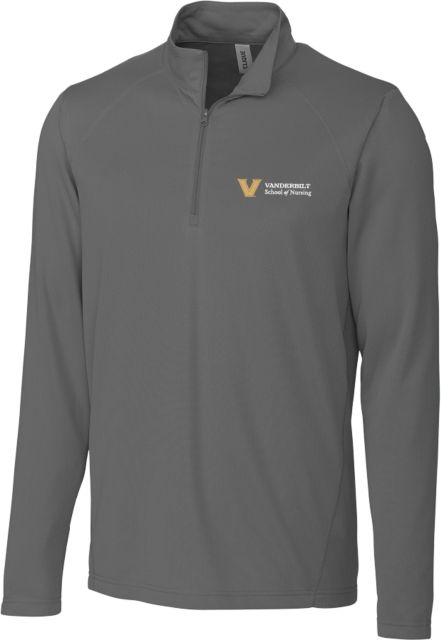 Vanderbilt Clique Ice Pique Titan Half Zip Vanderbilt - School of Nursing Flat - ONLINE ONLY
