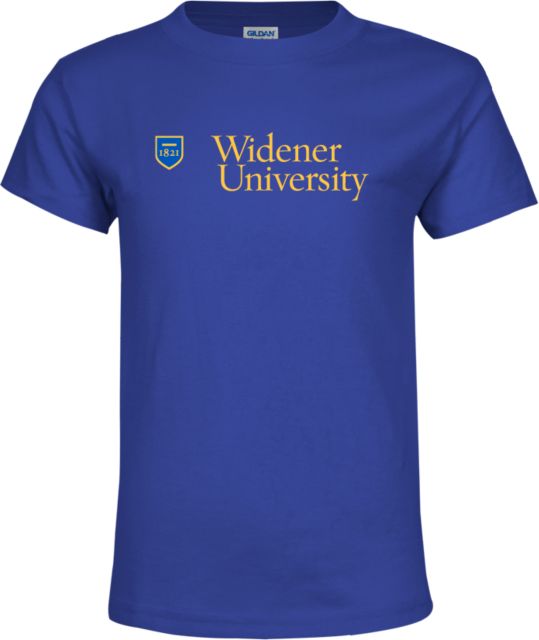 Widener Youth T Shirt Primary Mark with Shield - ONLINE ONLY