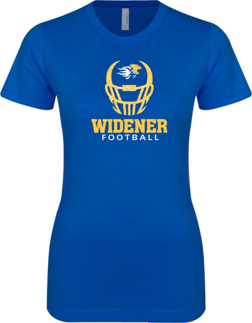 Widener Next Level Ladies SoftStyle Junior Fitted Tee Football Helmet Design - ONLINE ONLY