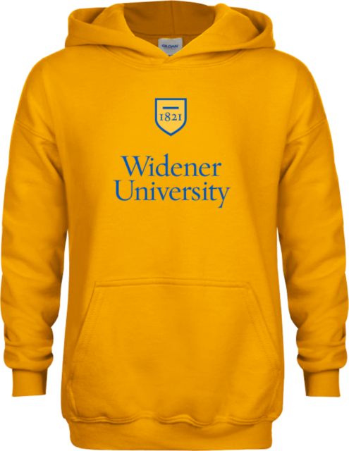 Widener Youth Fleece Hoodie Stacked University Mark - ONLINE ONLY