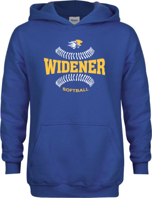 Widener Youth Fleece Hoodie Softball Design - ONLINE ONLY