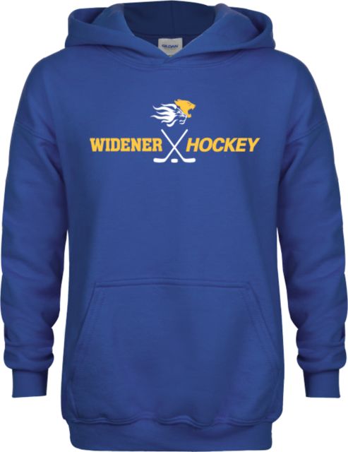 Widener Youth Fleece Hoodie Hockey Design - ONLINE ONLY