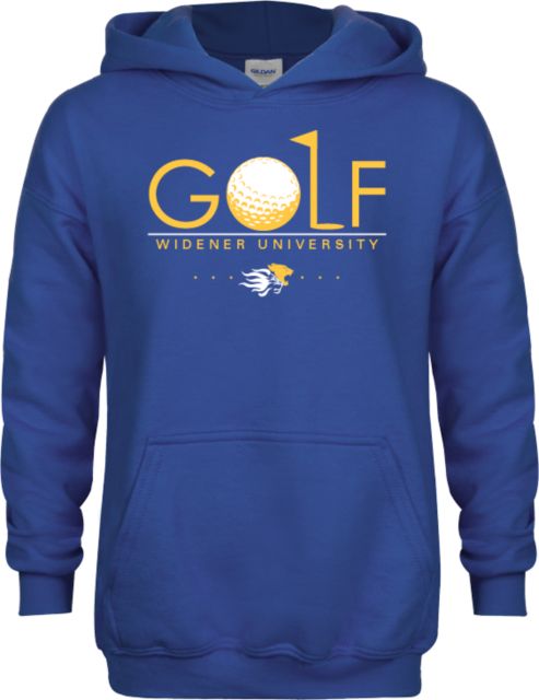 Widener Youth Fleece Hoodie Golf Design - ONLINE ONLY