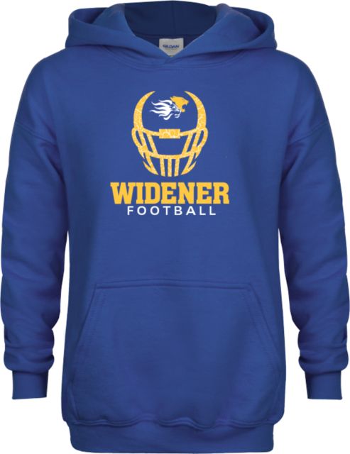 Widener Youth Fleece Hoodie Football Helmet Design - ONLINE ONLY