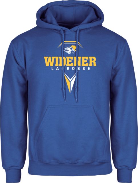 Widener Fleece Hoodie Lacrosse Design - ONLINE ONLY